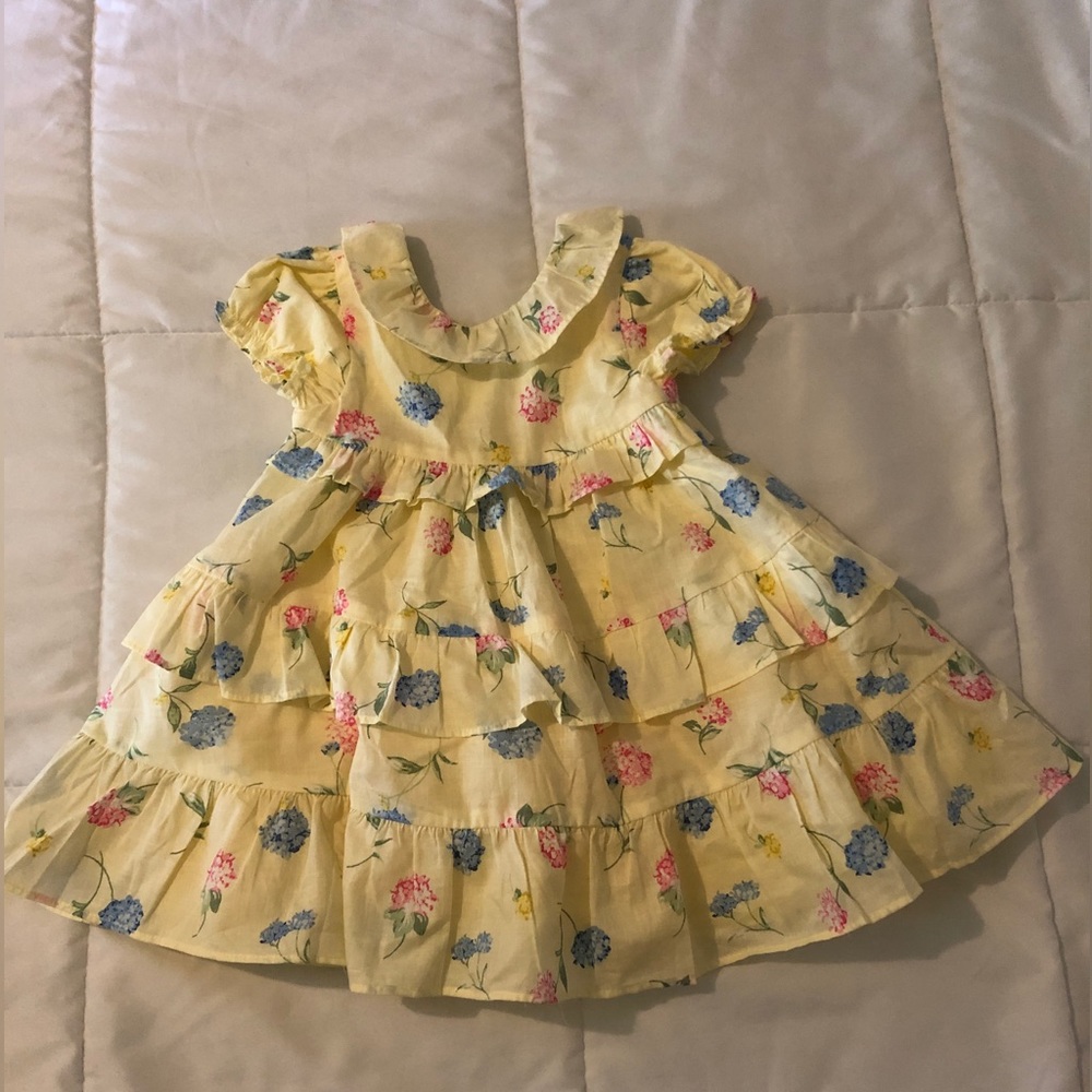 Janie & Jack Floral Easter Dress 18-24mo
